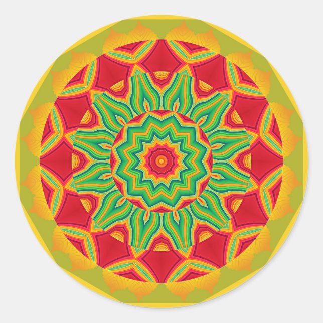 Autocollant Mandala (Devant)