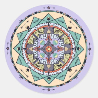 Autocollant Mandala