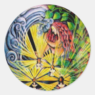 Autocollant Mandala de voyage intérieur