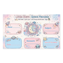 Autocollant Mandala Galaxie Little Stars Space