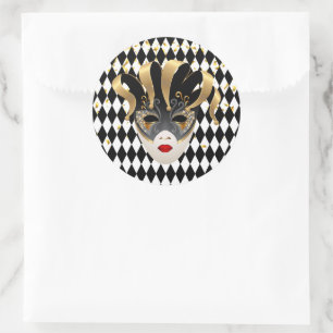 Autocollant Mardi Gras