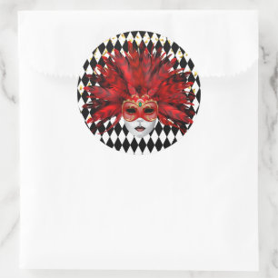 Autocollant Mardi Gras