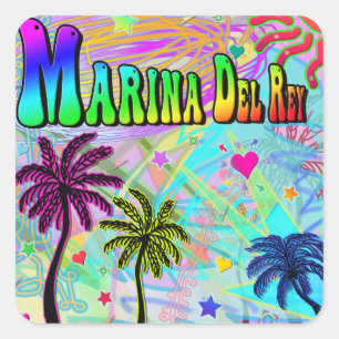 Autocollant Marina Del Ray Vivid Romance
