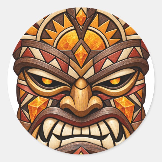 Autocollant Masque de Bronze Ember (Devant)