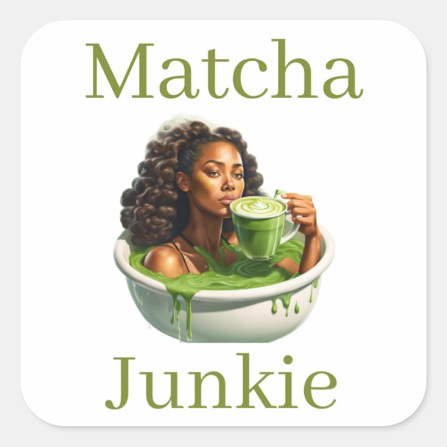 Autocollant Matcha (Devant)