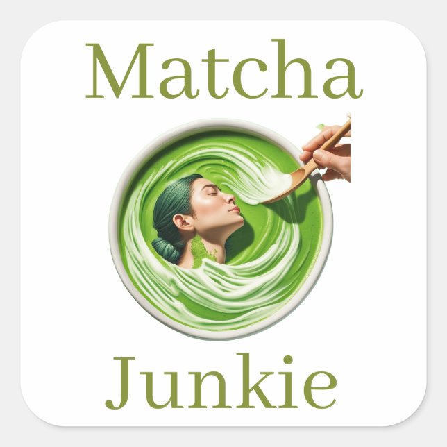 Autocollant Matcha (Devant)
