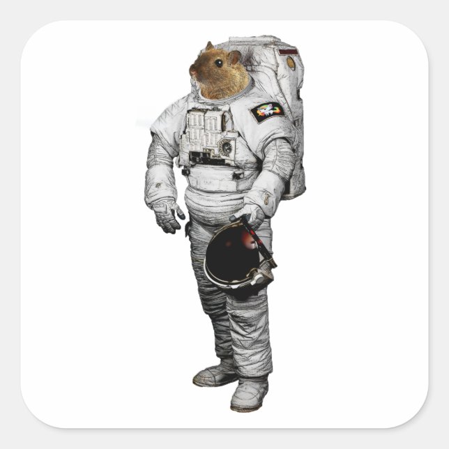 Autocollant Maus Astronaute (Devant)