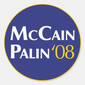 Autocollant McCain-Palin