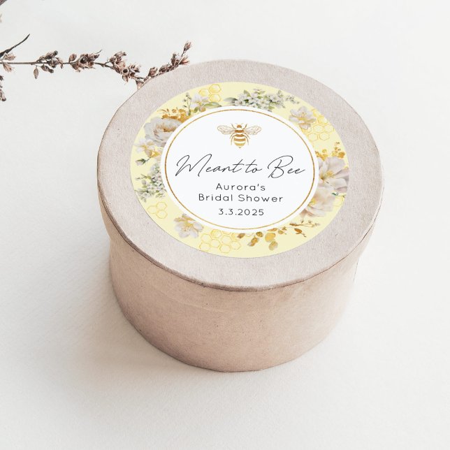 Autocollant Meant to bee. Enterrement de vie de je (Créateur téléchargé)