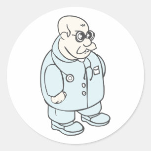 Autocollant Médicale du médecin.