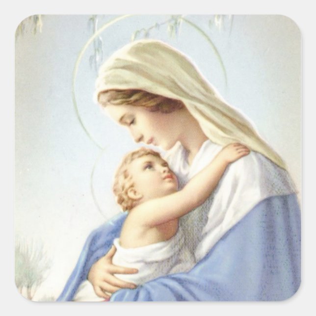 Autocollant mère et enfant (Devant)