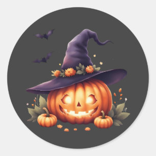 Autocollant mignon et effrayant pour Halloween – C