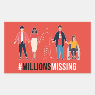 Autocollant #MillionsMissin
