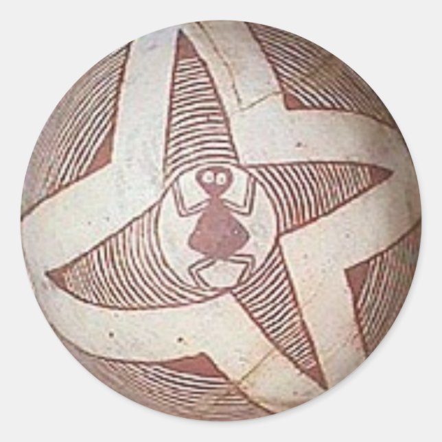 Autocollant Mimbres Spider (Devant)