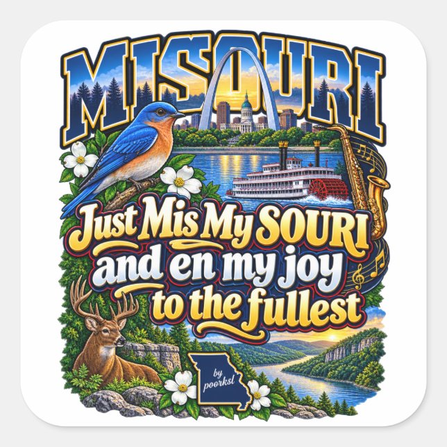 autocollant Missouri (Devant)