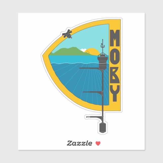 autocollant MOBY (Feuille)