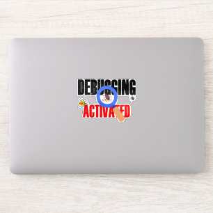 Autocollant Mode Débogage Activé pour la Programma