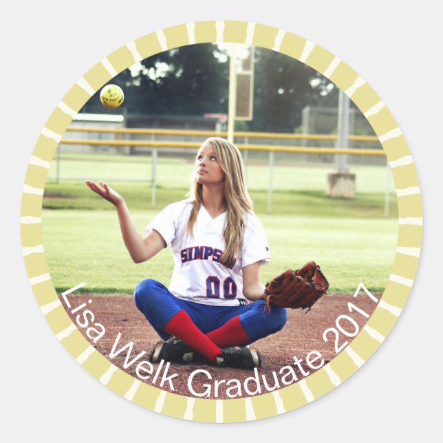 Autocollant moderne et frais de cadre de photo (Devant)