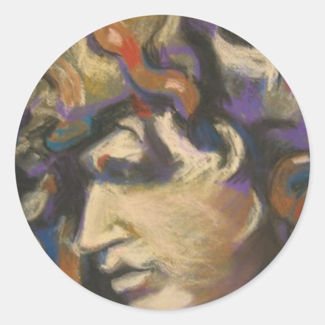 Autocollant moderne Medusa (Devant)