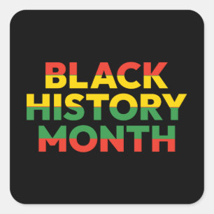 Autocollant Mois de l'histoire des Noirs