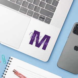 Autocollant Monogramme