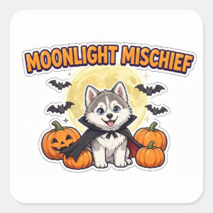 Autocollant Moonlight Mischief — Cape de Vampire H