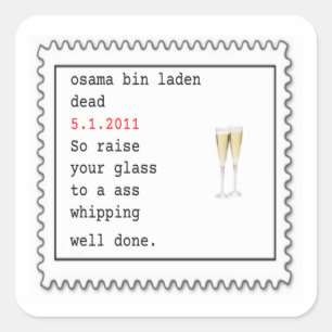 autocollant mort chargé d'osama ben laden