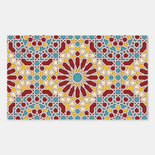 Autocollant motif géométrique islamique