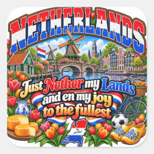 Autocollant Nederland
