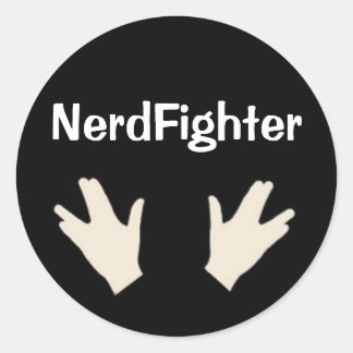 Autocollant NerdFighter - DFTBA