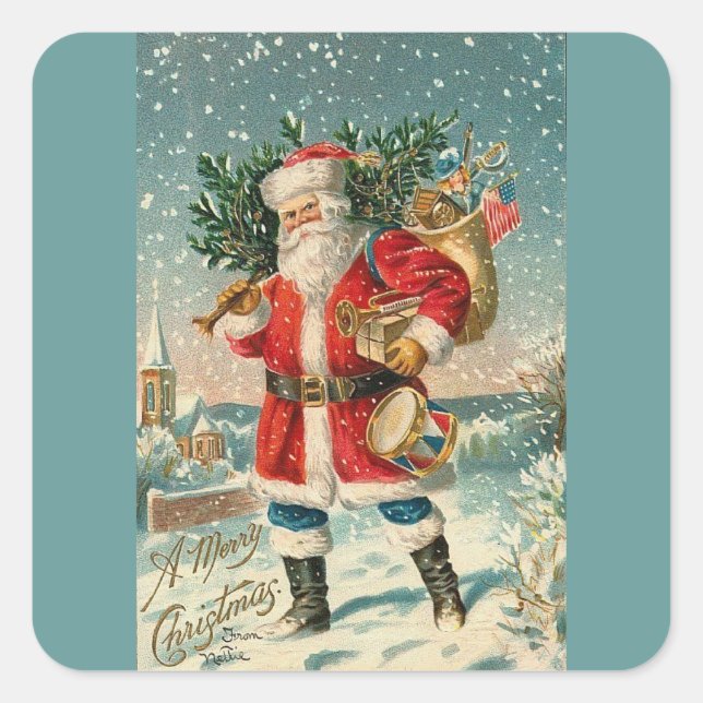 AUTOCOLLANT NOEL (Devant)