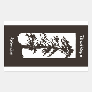 Autocollant nouvelle silhouette arbre