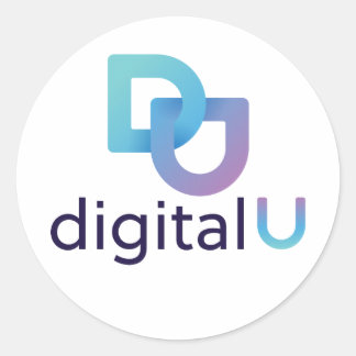 Autocollant numérique U