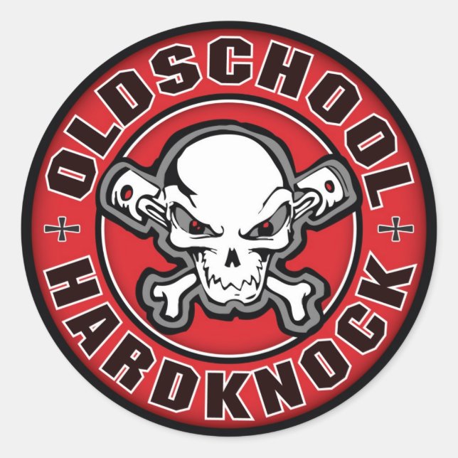 Autocollant Oldschool (Devant)