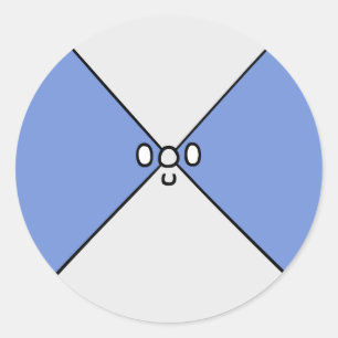 Autocollant ondulé