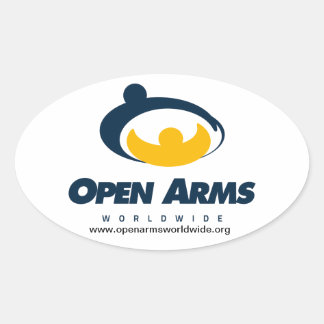 Autocollant Open Arms Worldwide
