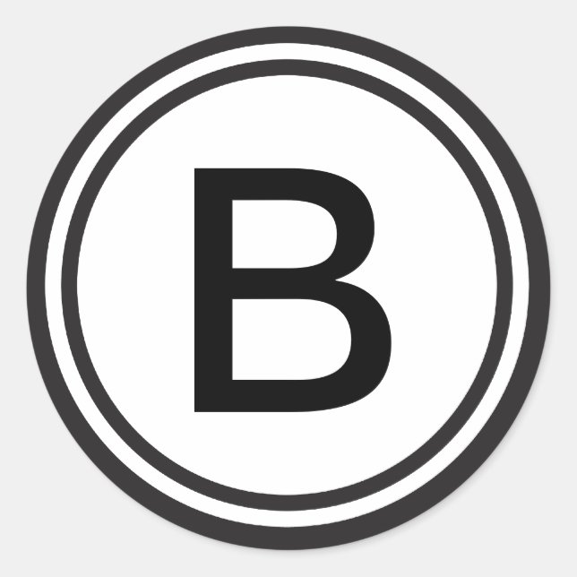 Autocollant original personnalisé (Devant)