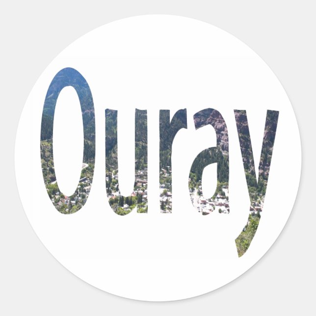 Autocollant Ouray (Devant)