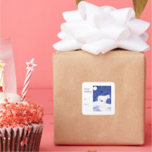 Autocollant Ours polaire de vacances