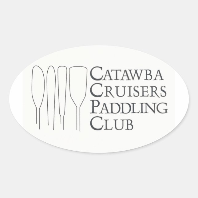 Autocollant ovale (Devant)