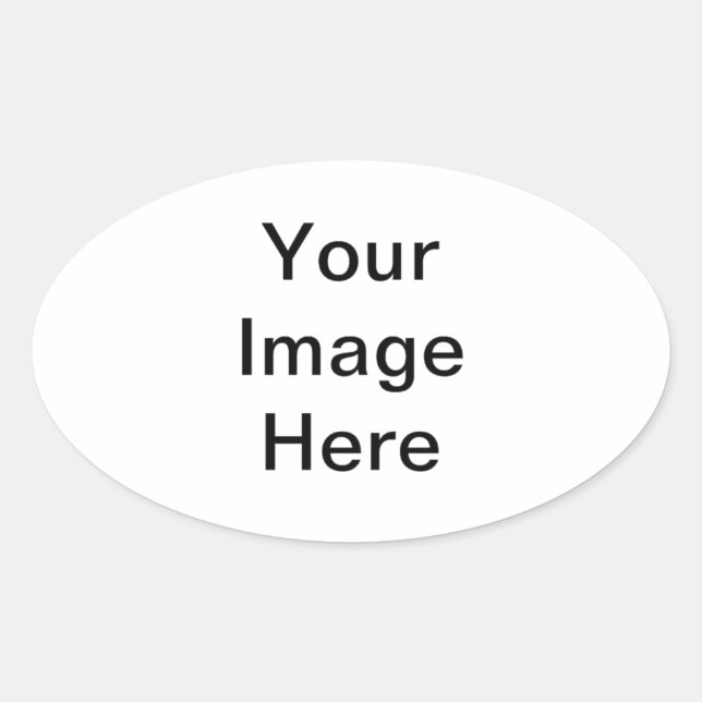 Autocollant ovale (Devant)