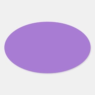 Autocollant ovale Amethyst