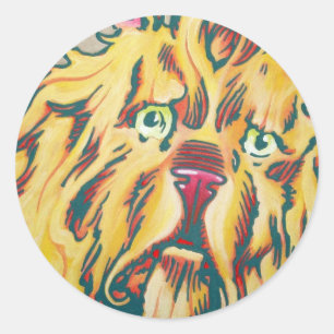 Autocollant Oz - Lion Lâche