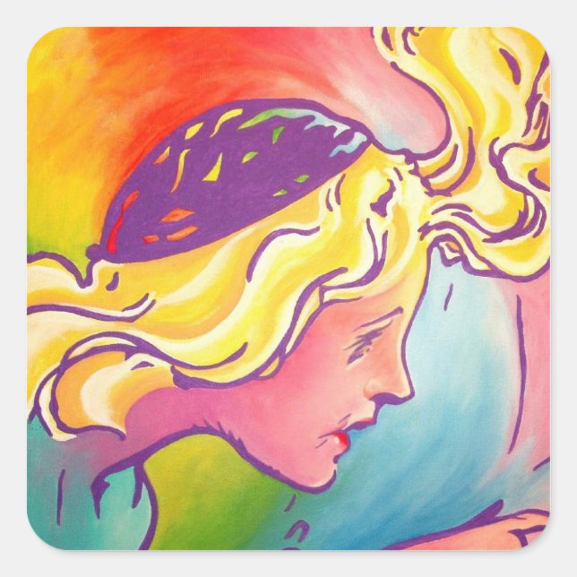 Autocollant Oz - Polychrome (Devant)