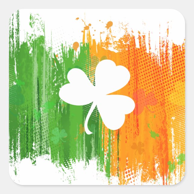 Autocollant Paddy Ink Lucky Clovers (Devant)