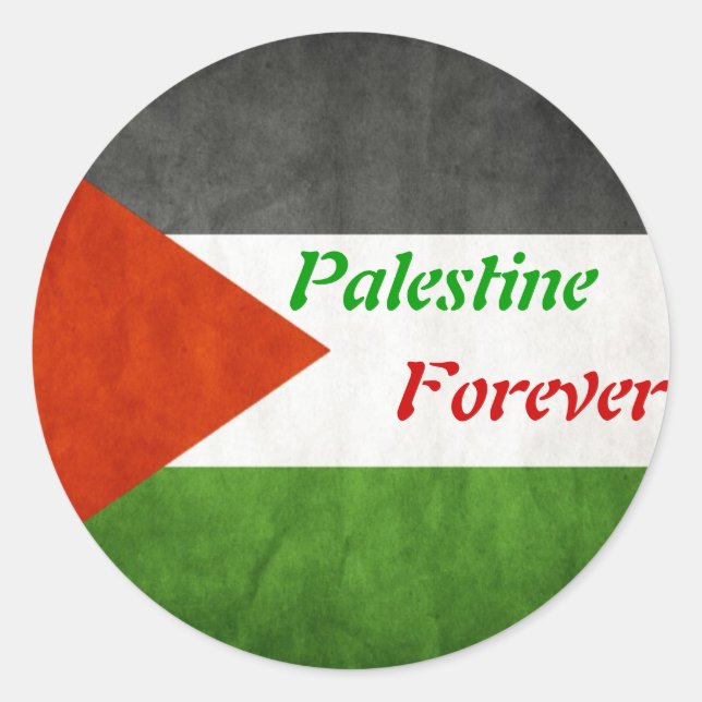 Autocollant Palestine Forever (Devant)