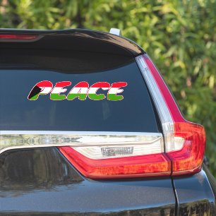 Autocollant Palestine Peace Car