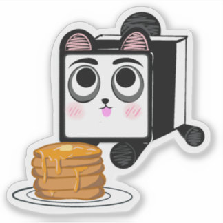 Autocollant Pancake le Panda