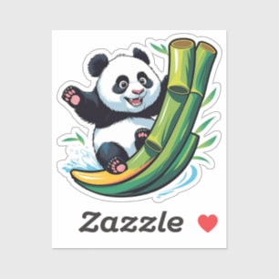 Autocollant Panda