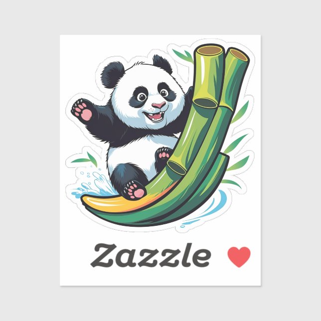 Autocollant Panda (Feuille)